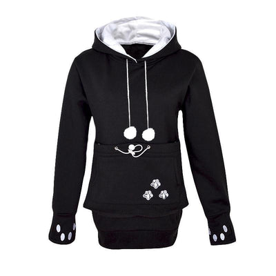 HOODIE WITH CUDDLE POUCH - Wolrdiscounts