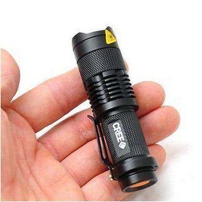 Led Flashlight Torch Adjustable Focus Zoom Lamp - Excelsior