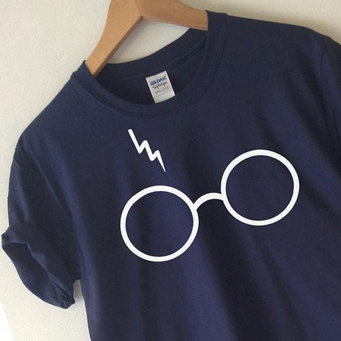 HP Glasses Lightning Women's Tees - Free Shipping! - Wolrdiscounts