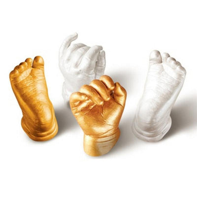 3D BABY HAND & FOOT CASTING KEEPSAKE KIT - Wolrdiscounts