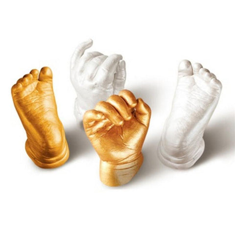 3D BABY HAND & FOOT CASTING KEEPSAKE KIT - Wolrdiscounts