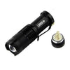 Led Flashlight Torch Adjustable Focus Zoom Lamp - Wolrdiscounts