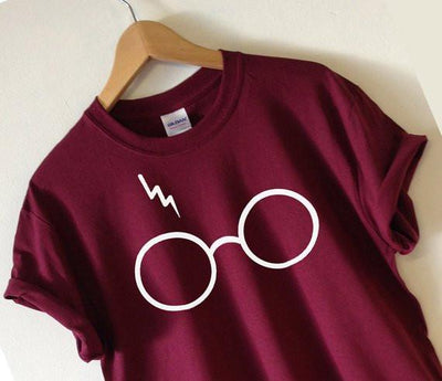 HP Glasses Lightning Women's Tees - Free Shipping! - Wolrdiscounts