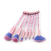 7 PIECE GLITTER BRUSH SET - Wolrdiscounts