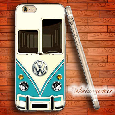 Coque Pink Mini Bus  For iPhone - Wolrdiscounts