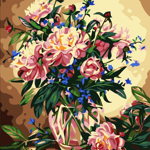 Flowers illustration pictures on canvas  home decoration - Wolrdiscounts