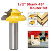 45° Lock Miter Router Bit - Wolrdiscounts