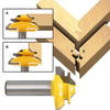 45° Lock Miter Router Bit - Wolrdiscounts