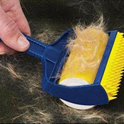 INCRÍVEL Rolo e Escova Removedor de Pelos e Sujeira Reutilizável, Remove Tudo Mesmo - FRETE GRÁTIS - Wolrdiscounts