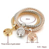 "Tree of Life" Charm Bracelet with Austrian Crystals - Wolrdiscounts