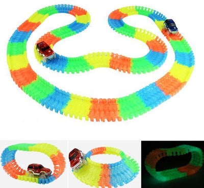 Magic Glow Racing Track Set SALE - Wolrdiscounts