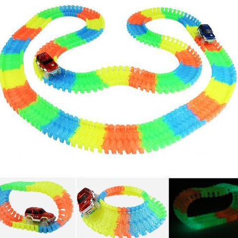 Magic Glow Racing Track Set SALE - Wolrdiscounts