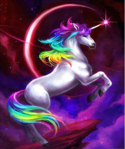 Rainbow Unicorn - Diamond Paint Kit - Wolrdiscounts