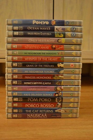STUDIO GHIBLI COLLECTION 17 MOVIE MIYAZAKI - Wolrdiscounts