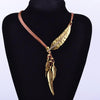 K-FASHION VINTAGE FEATHER STYLE PENDANT - Wolrdiscounts