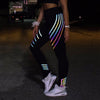 Lune™ Rainbow Reflective Leggings - Wolrdiscounts