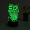 Owl 3D Led Lamp (60% OFF LIMITED TIME) - Wolrdiscounts