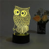 Owl 3D Led Lamp (60% OFF LIMITED TIME) - Wolrdiscounts