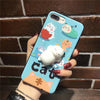 3D Cute Soft Silicone Squishy Cat Phone Case - Wolrdiscounts