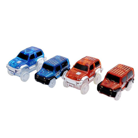 Car  For Magic Glow Racing Track Set - Wolrdiscounts