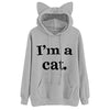 I'M A CAT HOODIE - Wolrdiscounts