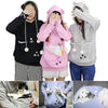 HOODIE WITH CUDDLE POUCH - Wolrdiscounts